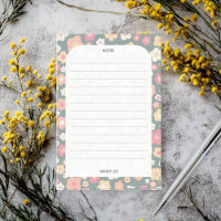 CUSTOM Pastel Daisies Grocery Einkaufsliste