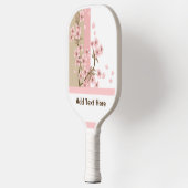Custom Pastel Floral Pickleball Paddle (Links)