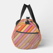 Custom Pastel Geometric Duffle Bag - Personalisier (Rechts)