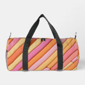Custom Pastel Geometric Duffle Bag - Personalisier (Rückseite)