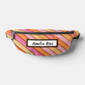 Custom Pastel Geometric Fanny Pack - Abstrakt Bauchtasche (Ablage )