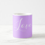 Custom Pastel Mauve Solid Color Minimalistische Ho Kaffeetasse<br><div class="desc">Schöne Lichtfeder lila lila Farbe. Minimalistische moderne,  schicke und moderne pastellfarbene Ästhetik in lavender solide Farbe. Mauve Wohngestaltung,  mauve ästhetische Einrichtung,  mauvische Küche,  mauvfarbene Einrichtung.</div>
