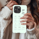 Custom Pastel Mint 2025 Calendar Case-Mate iPhone Hülle<br><div class="desc">Bleibe organisiert und stilvoll mit diesem maßgeschneiderten pastellfarbenen Minze 2025 Kalender Handy Gehäuse. Dieses elegante und minimalistische Design kombiniert Funktionalität mit Eleganz. Der weiche, pastellfarbene Minzhintergrund sorgt für eine erfrischende Touch, während das integrierte Kalenderdesign eine schnelle Datumsangabe gewährleistet. Es ist für Langlebigkeit konzipiert und schützt Ihr Handy vor Kratzern und...</div>