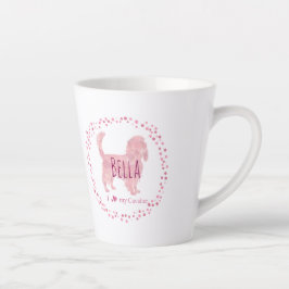 Custom pastel pink cavalier mug Photo Personalized Milchtasse