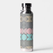 Custom Pastel Seafoam Minze Aquamarin Jade Green Trinkflasche (Rechts)