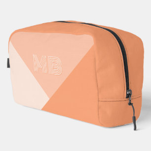 Custom Pastel Sunny Peach Summer Corrange Orange Waschbeutel