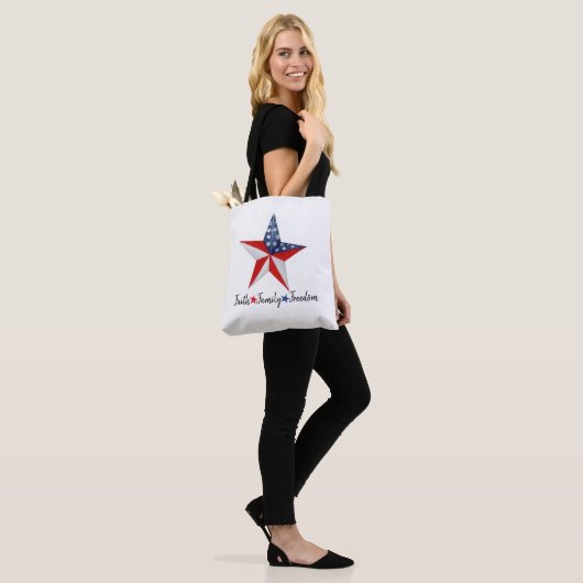 Custom Patriotic American Star, USA Flag Tasche (Am Model)