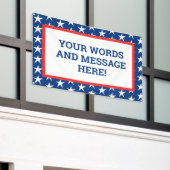 Custom Patriotic Banner (Äußeres Gebäude)