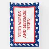 Custom Patriotic Banner (Vertikal)