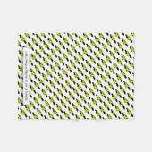 Custom Patriotic JAMAICA FLAG Fleecedecke (Vorderseite (Horizontal))