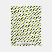 Custom Patriotic JAMAICA FLAG Fleecedecke (Vorderseite)