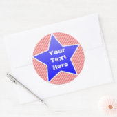 Custom Patriotic Stickers (Umschlag)