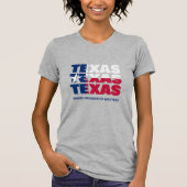Custom Patriotic TEXAS FLAG T - Shirt (Vorderseite)