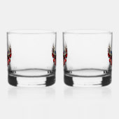 Custom patriotic Whiskey glass Whiskyglas (Links)