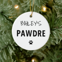 Custom Pawdre Typografy Dog Vater New Dog Eigentüm