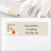 Custom Peace Earth Minimalistisch Fox Bird Animal (Insitu)