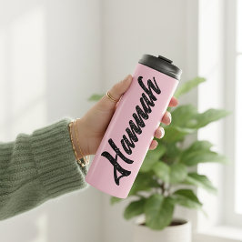 Custom Peach Birthday Tumbler Gift for Her and Mom Thermosbecher