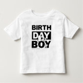 Custom Peanuts | Snoopy Birthday Boy Kleinkind T-shirt (Vorderseite)