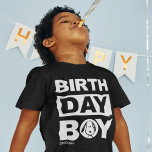 Custom Peanuts | Snoopy Birthday Boy T-Shirt<br><div class="desc">Feiern Sie Ihren Geburtstag mit diesem super niedliche Geburtstag Boy Shirt mit Snoopy!</div>