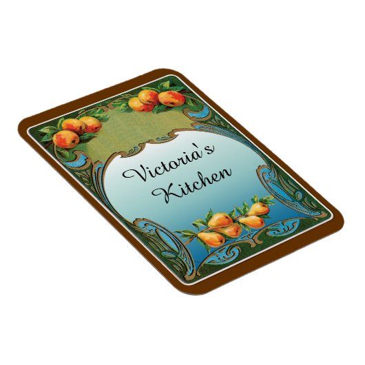 Custom Pears Deko Art Magnete (Rechte Seite)