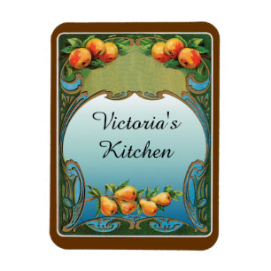 Custom Pears Deko Art Magnete