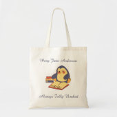 Custom Penguin Reading Tote Bag • Fully Booked Tragetasche (Vorne)
