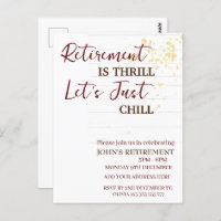 Custom Pension ist Thrill Let's Just Chill Funny