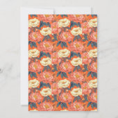 Custom Peonies Charm Her Birthday Einladung (Rückseite)