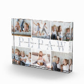 Custom Pepaw Grandchildren Fotoblock (Rechts)
