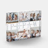 Custom Pepaw Grandchildren Fotoblock (Links)