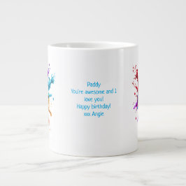 custom / personalised NEUROSPICY neurodiversity  Jumbo-Tasse
