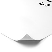 Custom Personalisiert 18"x24" Semi-Gloss Poster (Ecke)