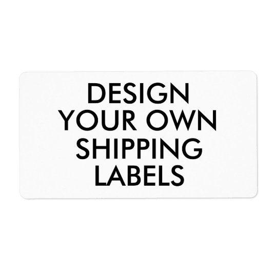 Custom Personalisiert 6973 Shipping Labels (Vorne)