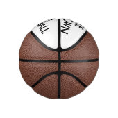 Custom Personalisiert 6" Mini-Size-Basketball Mini Basketball (Rechts)