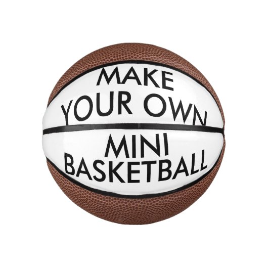 Custom Personalisiert 6" Mini-Size-Basketball Mini Basketball (Vorderseite)