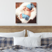 Custom Personalisiert Baby Foto Leinwand Print (Insitu (Schlafzimmer))
