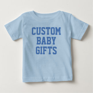 Custom Personalisiert Blue Baby & Kleinkind T - Sh Baby T-shirt