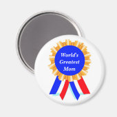 Custom Personalisiert Blue Ribbon Award Magnete Magnet (Vorderseite/Rückseite)
