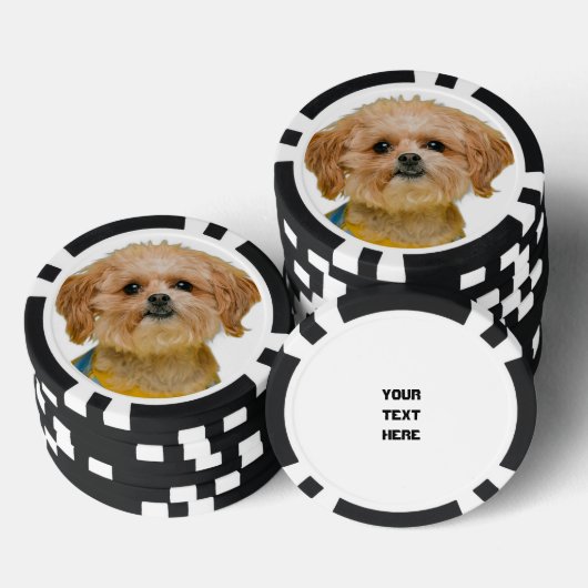 Custom Personalisiert Casino Foto Pokerchips (Stapel)