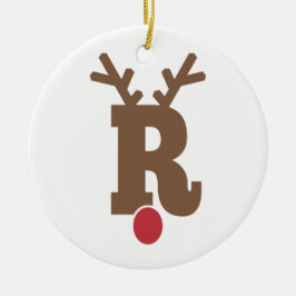 Custom Personalisiert Christmas Ornament Letter "R
