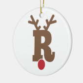 Custom Personalisiert Christmas Ornament Letter "R (Links)