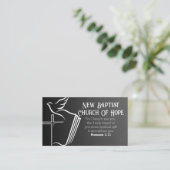 Custom Personalisiert Church Business Card Visitenkarte (Stehend Vorderseite)