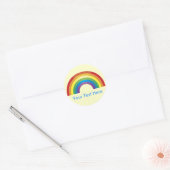 Custom Personalisiert Classic Rainbow Stickers (Umschlag)