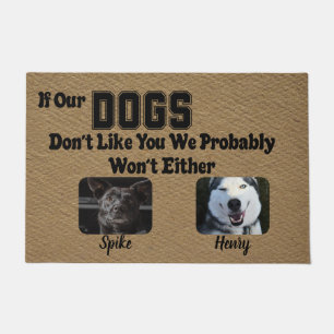 Custom Personalisiert Dog Mat Dog Lover House Gesc Fußmatte