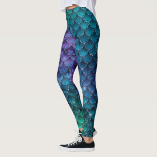 Custom Personalisiert Fish Mermaid Leggings