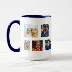 Custom Personalisiert Foto Collage Coffee Tasse