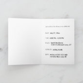 Custom Personalisiert Foto Geburtstagseinladung, C Einladung (Innenseite)