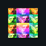 Custom Personalisiert Foto Pop Art Leinwand<br><div class="desc">Personalisierte Foto-Leinwand mit Ihrem bevorzugten Foto.Fügen Sie mehr Bilder,  um eine lustige mehrfache Bild-Foto-Collage zu erstellen. Personalisierte Leinwand mit Ihrem Foto.</div>