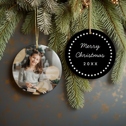 Custom Personalisiert Foto Weihnachtsschmuck