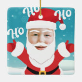 Custom Personalisiert Fügen Sie Ihr eigenes Foto W Keramikornament (Rückseite)